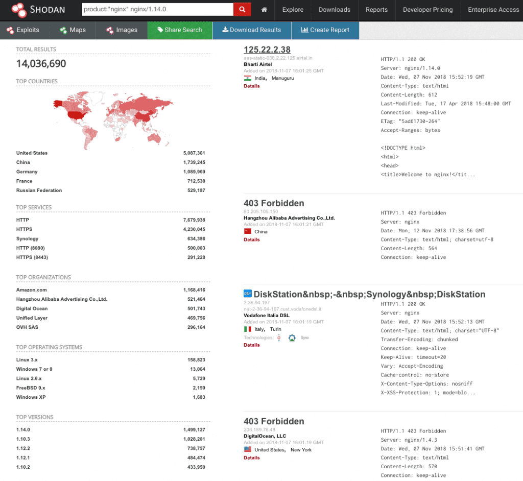 nginx 安全问题致使 1400 多万台服务器易遭受 DoS 攻击